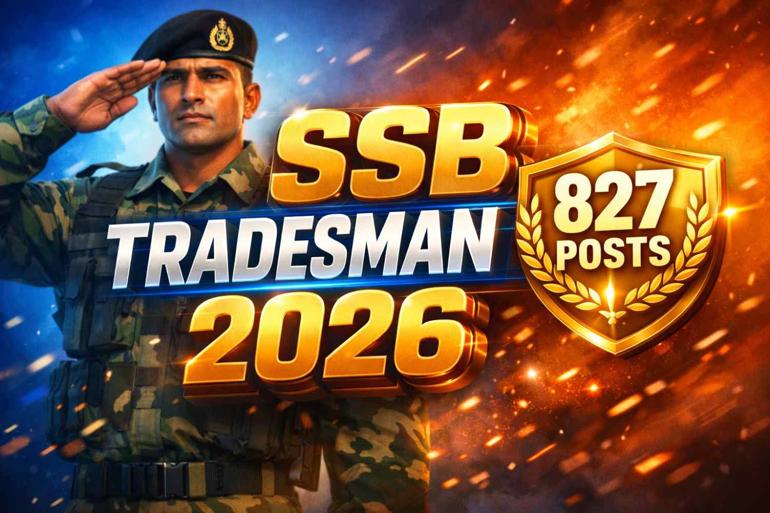 SSB Constable Tradesman Recruitment 2026