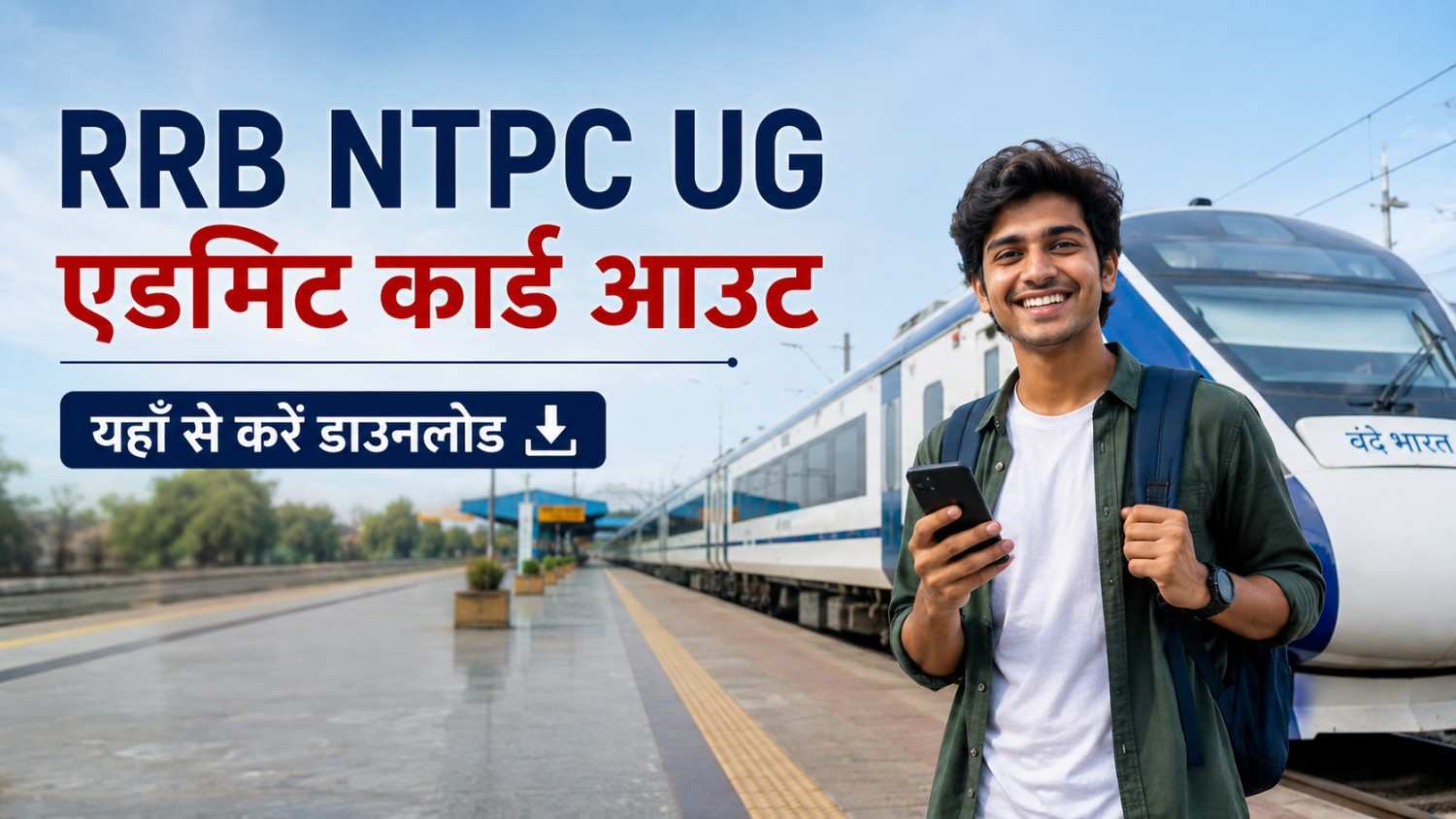 RRB NTPC UG Admit Card 2026