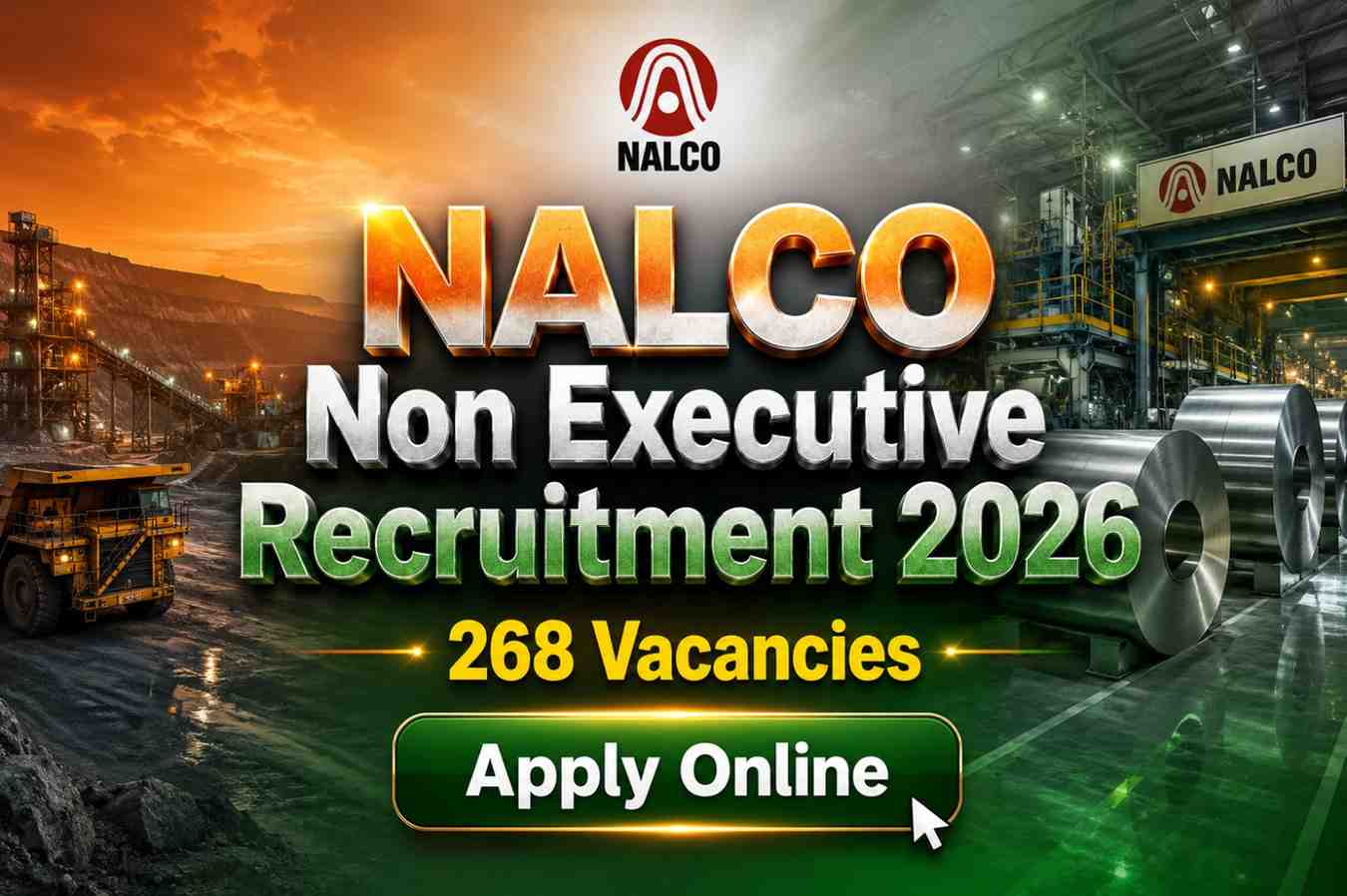 NALCO Non Executive Recruitment 2026