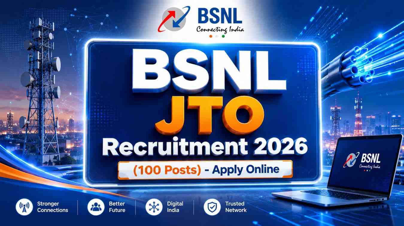 BSNL JTO Recruitment 2026