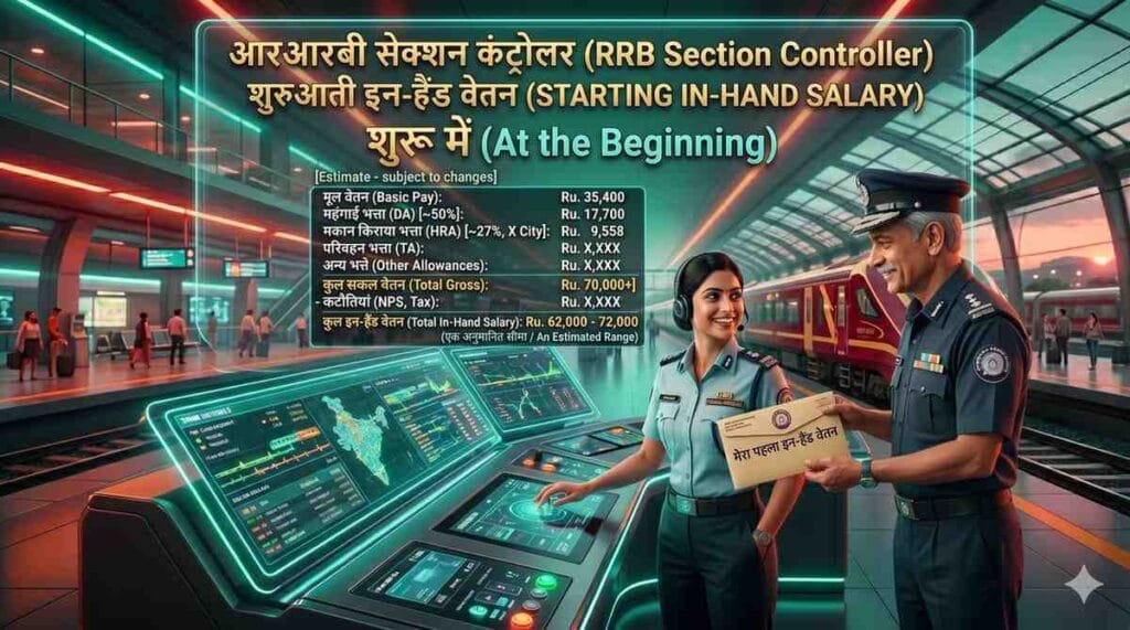 RRB Section Controlle kya kaam HOTA hai railway me details jankari de