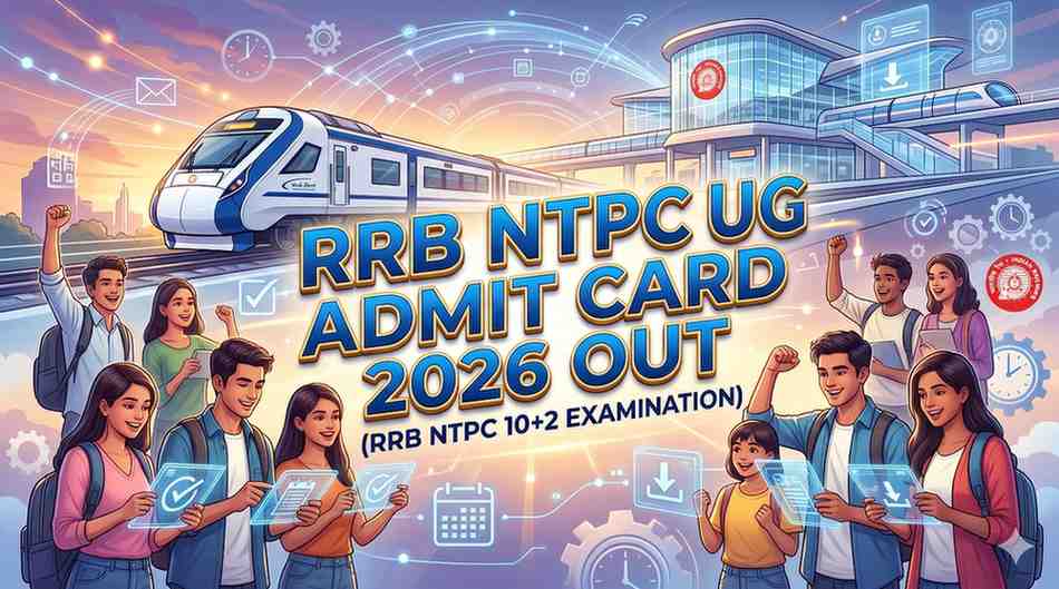 RRB NTPC UG Admit Card 2026