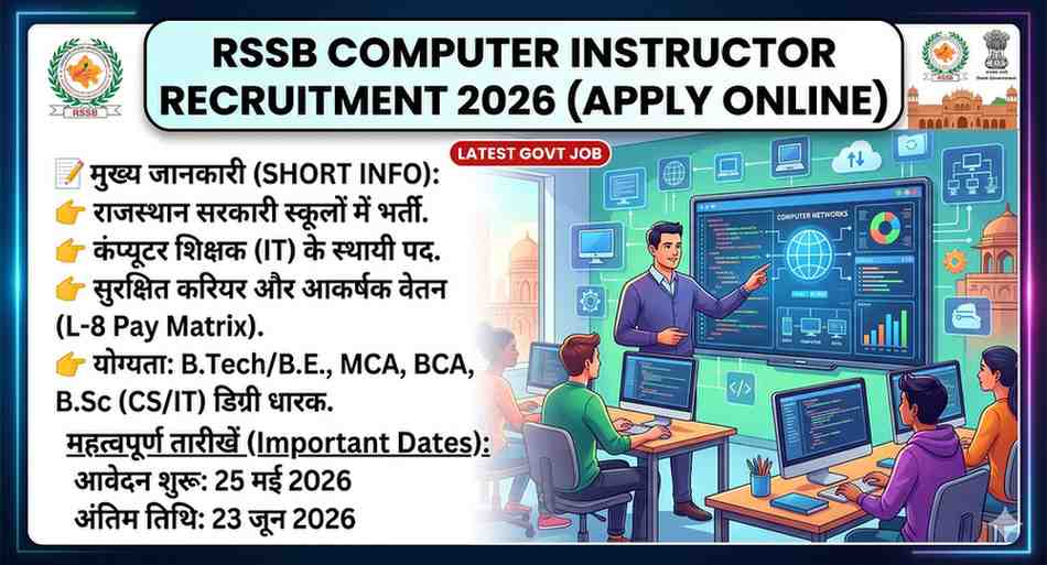 : RSSB Computer Instructor Recruitment 2026