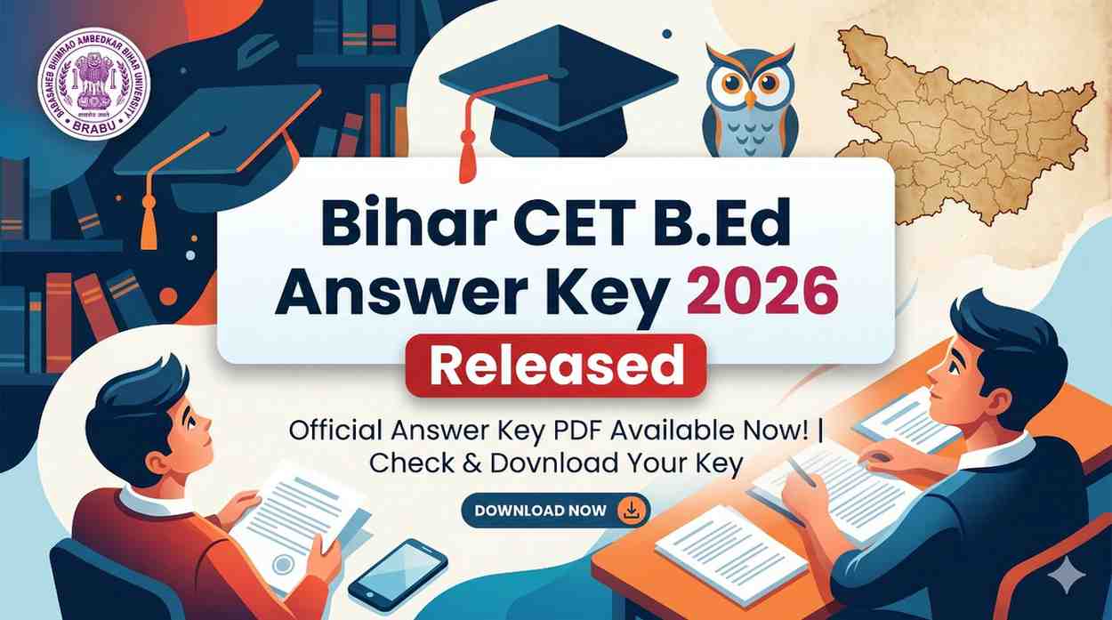 Bihar CET B.Ed Answer Key 2026