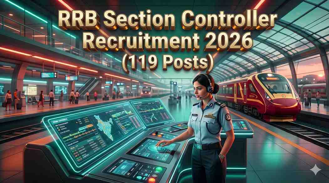 RRB Section Controller Recruitment 2026