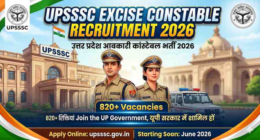 UPSSSC Excise Constable Recruitment 2026