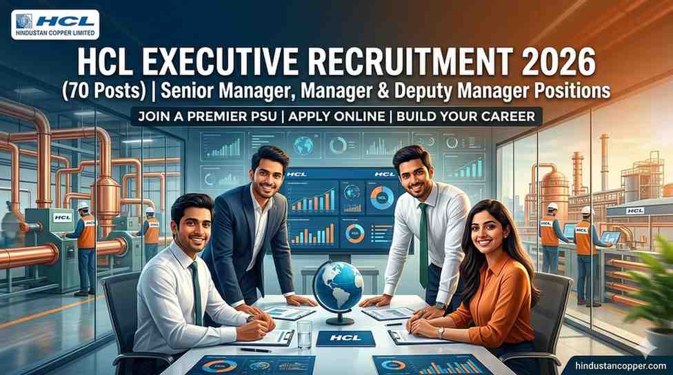 HCL Executive Recruitment 2026
