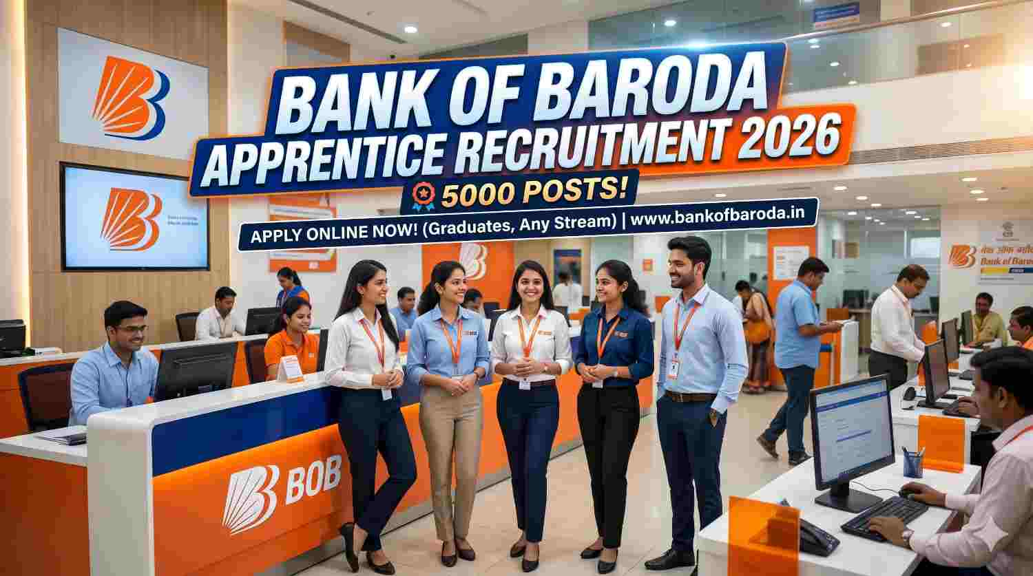 Bank of Baroda Apprentice Recruitment 2026
