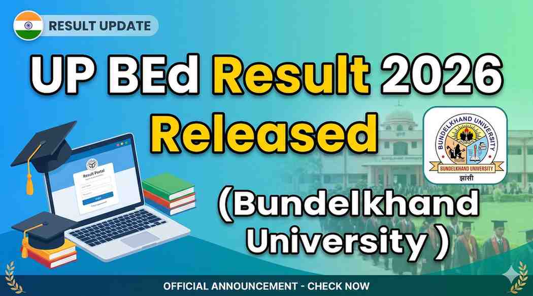 UP BEd Result 2026