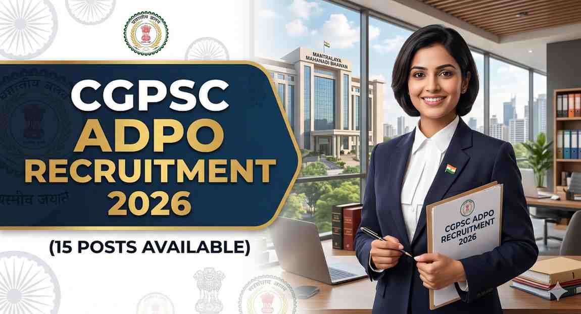 CGPSC ADPO Recruitment 2026