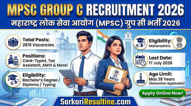 MPSC Group C Recruitment 2026