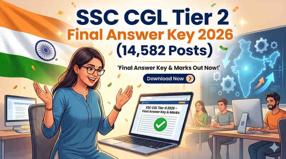 SSC CGL Tier 2 Final Answer Key 2026
