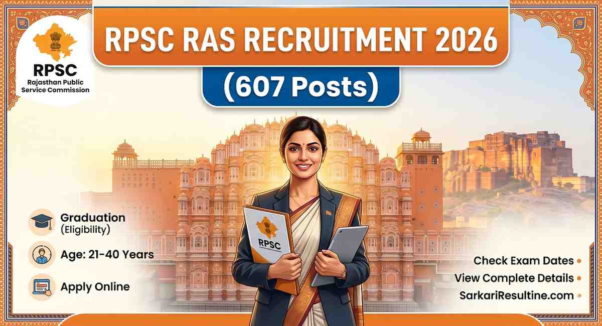RPSC RAS Recruitment 2026
