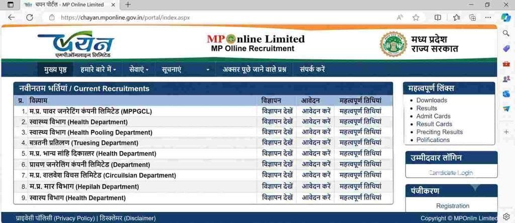 MP Anganwadi Merit List 2026 Out: Download PDF