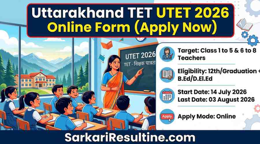 Uttarakhand TET UTET 2026