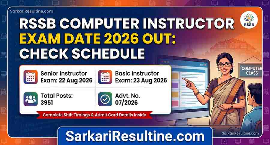 RSSB Computer Instructor Exam Date 2026 Out: Check Schedule