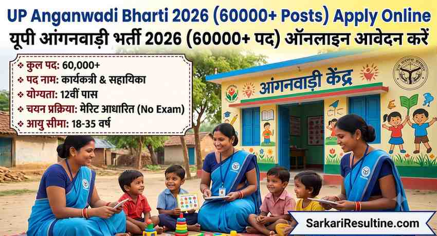 UP Anganwadi Bharti 2026