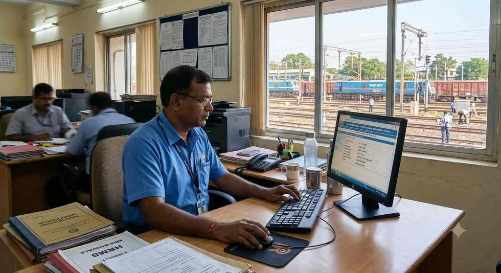 Railway Own Request Transfer Application Process on HRMS