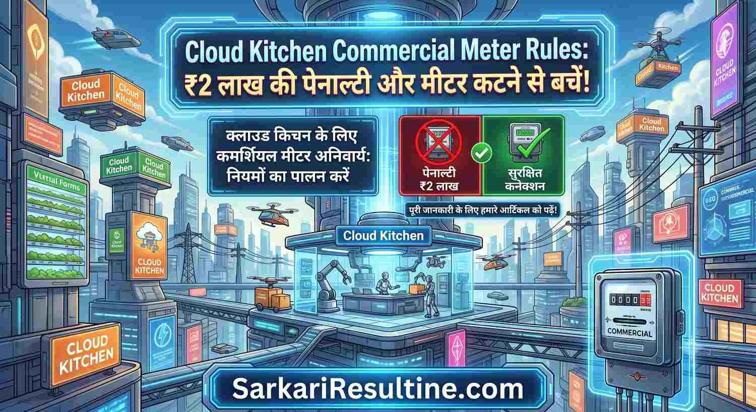 Cloud Kitchen Commercial Meter Rules