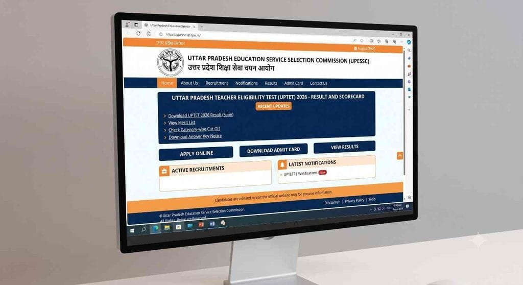 UPTET 2026 Result out check now
