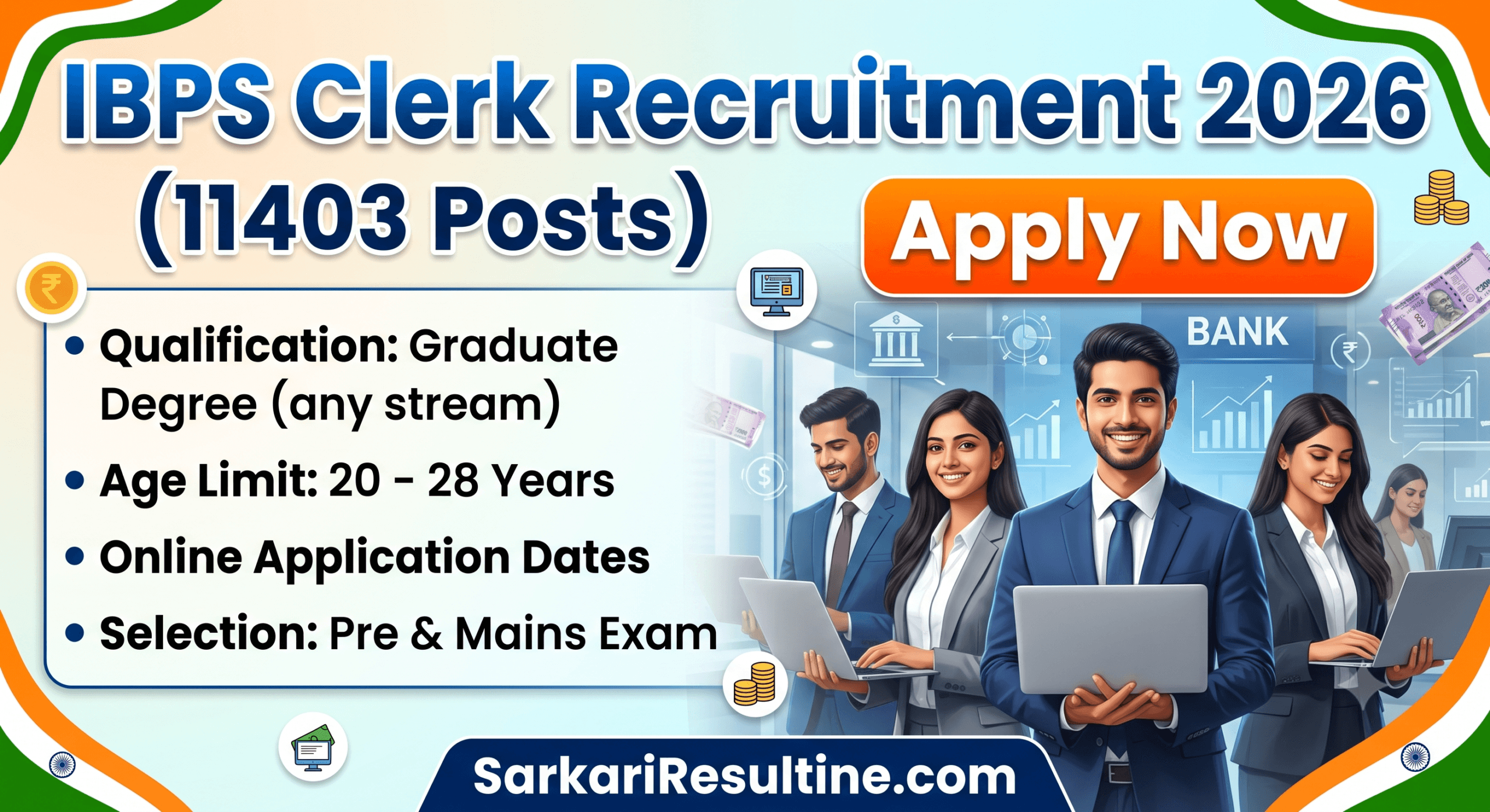 IBPS Clerk Recruitment 2026