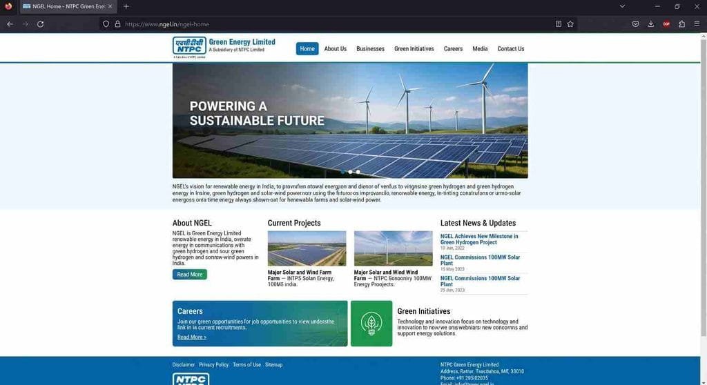 NTPC Green Energy Limited Recruitment 2026 apply online