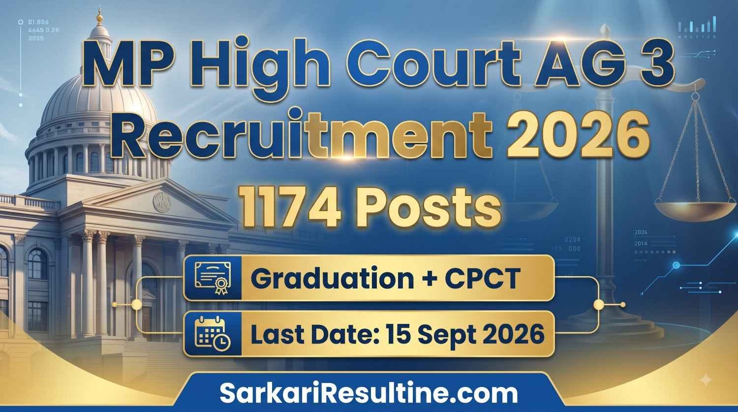 MP High Court AG 3 Recruitment 2026