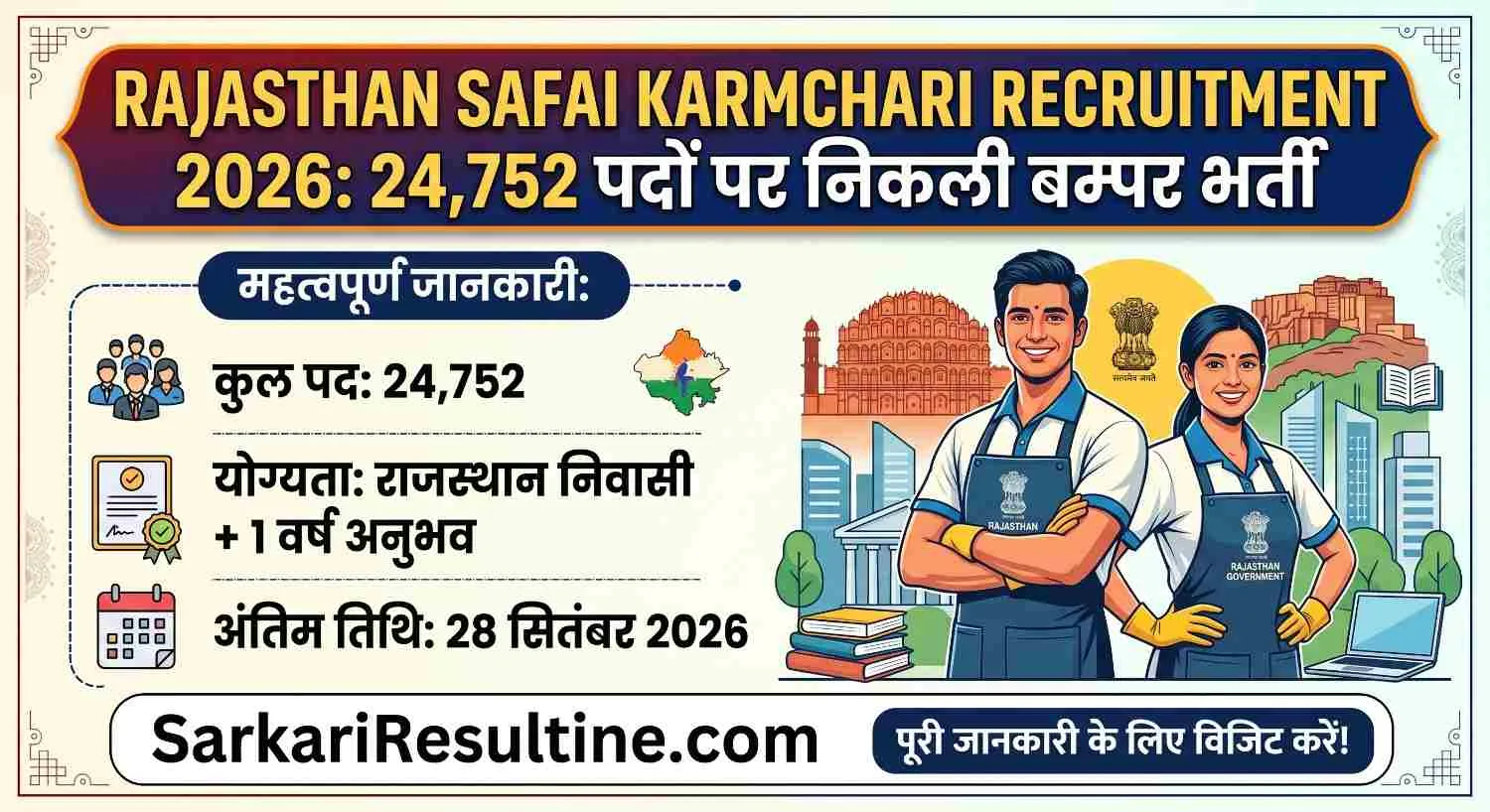 Rajasthan Safai Karmchari Recruitment 2026