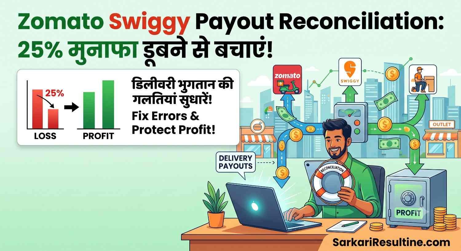 Zomato Swiggy Payout Reconciliation