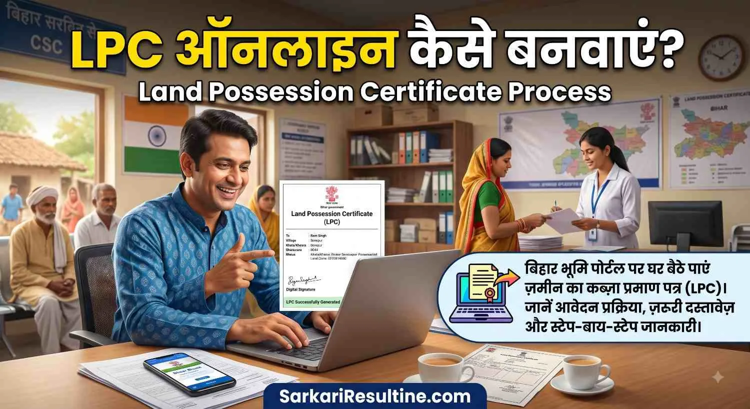 LPC ऑनलाइन कैसे बनवाएं
