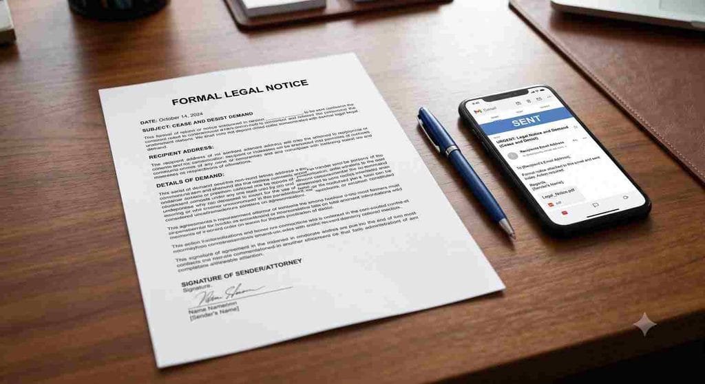 Legal draft for Cyber Police Notice Reply under Section 94 BNSS