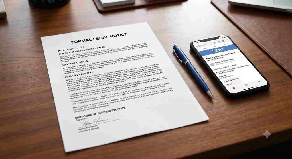 Legal draft for Cyber Police Notice Reply under Section 94 BNSS