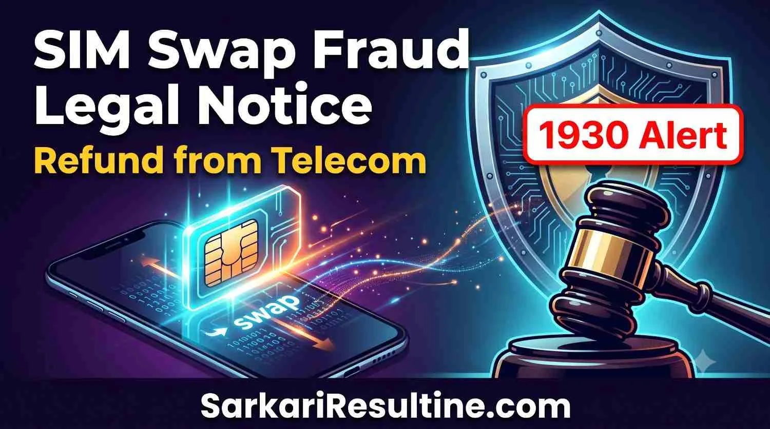 SIM Swap Fraud Legal Notice