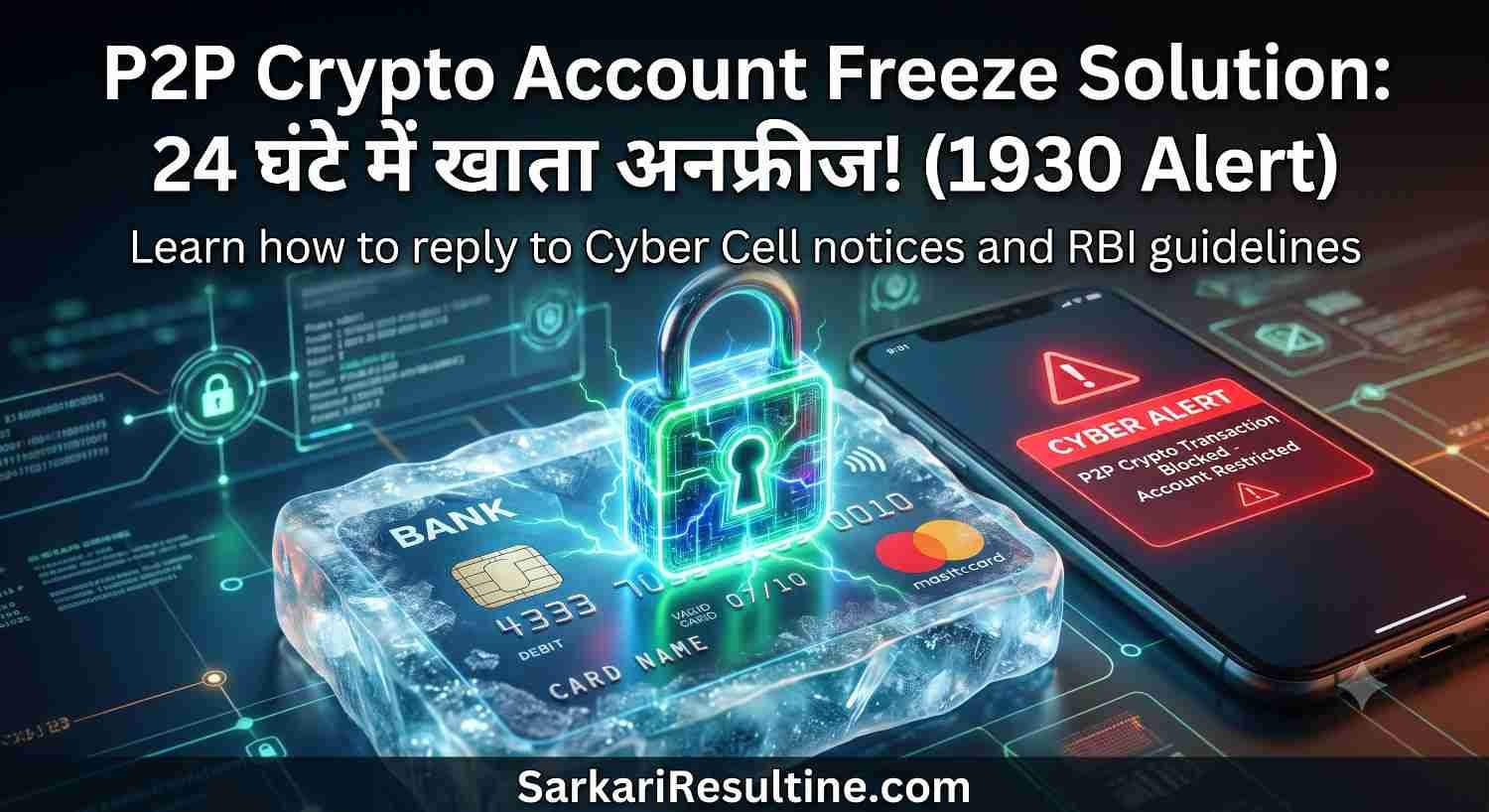 P2P Crypto Account Freeze Solution