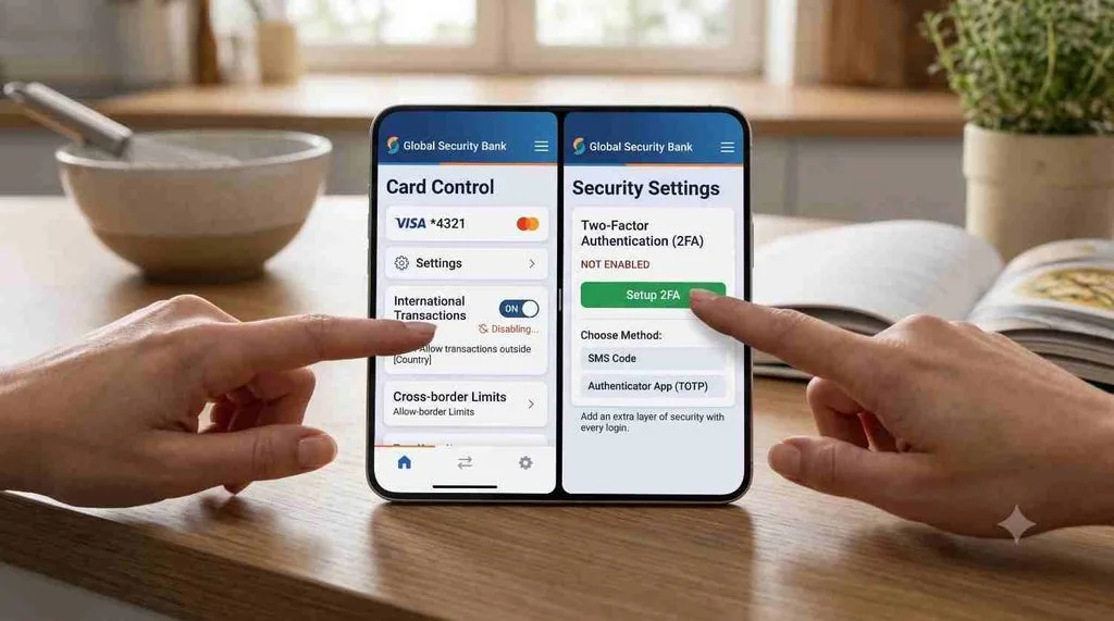 Pro cyber security tips to prevent bank account freeze