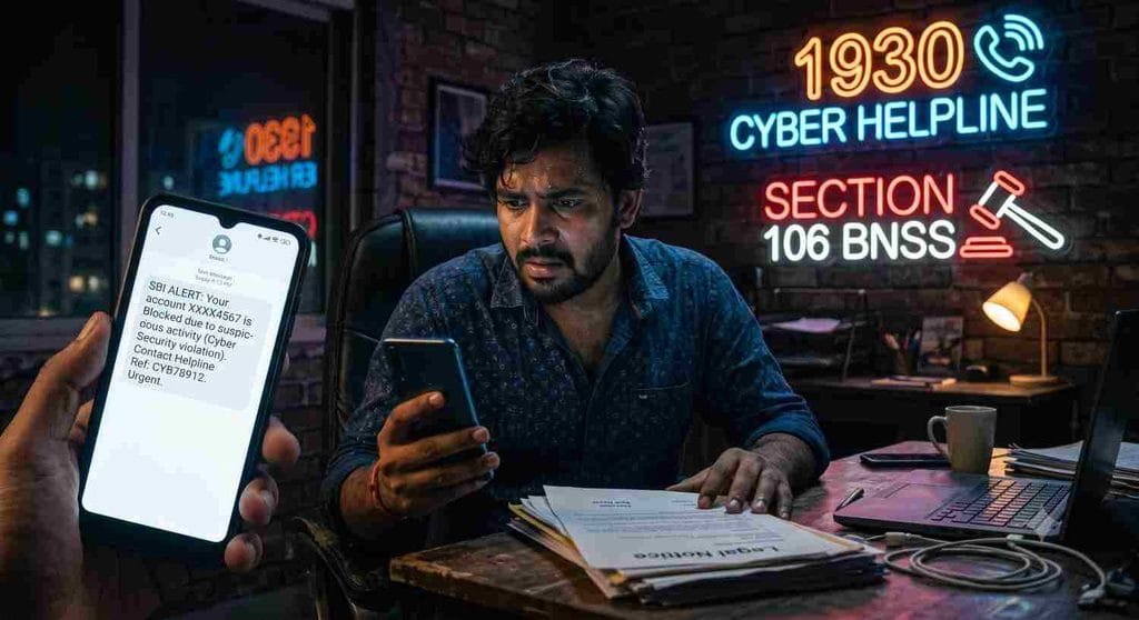 SBI Account Freeze sms