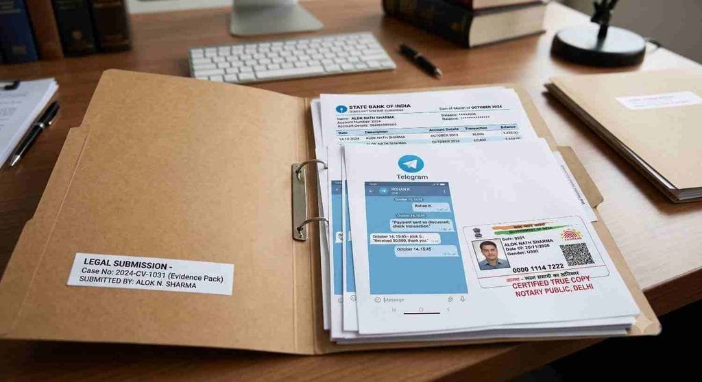  Essential documents required for Telegram Part-Time Job Scam Complaint]