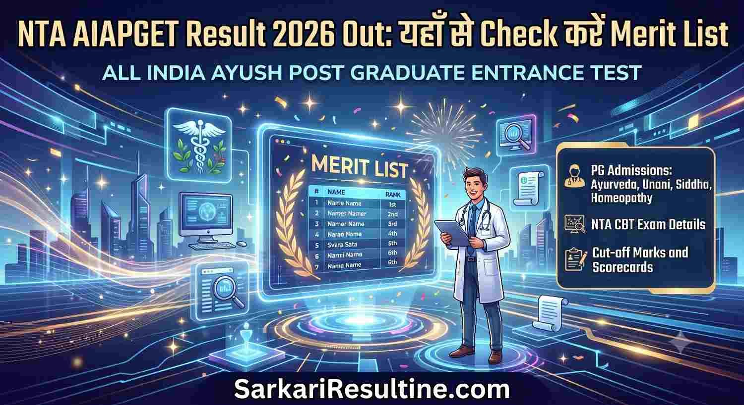 NTA AIAPGET Result 2026