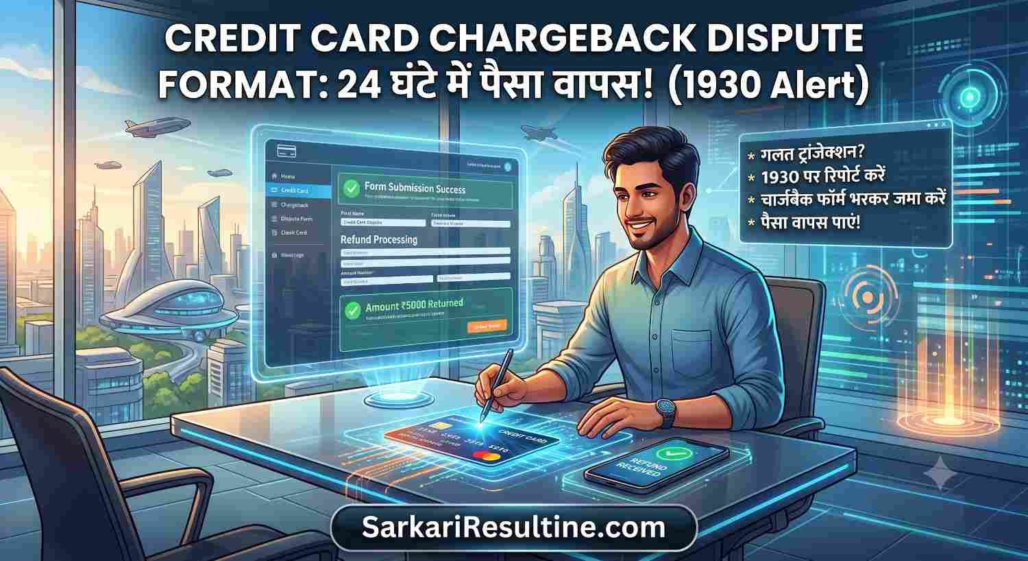 Credit Card Chargeback Dispute Format