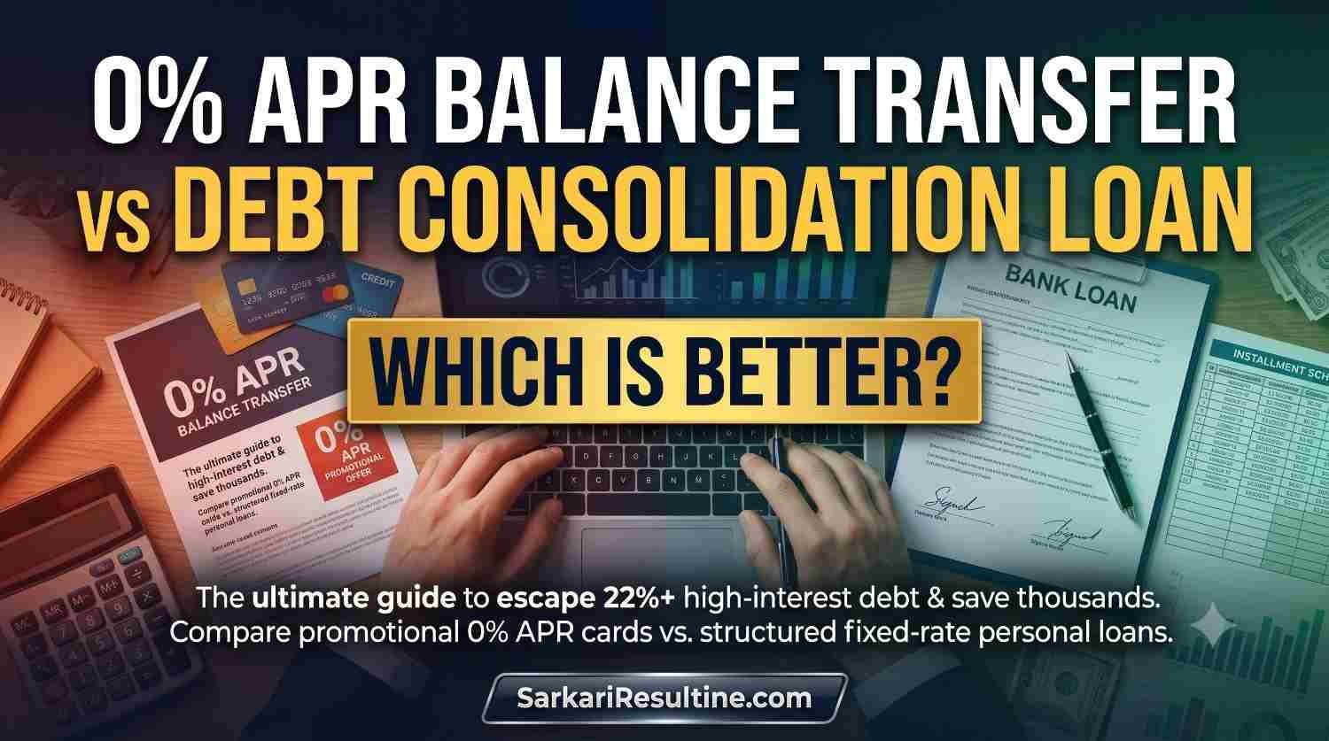0% APR balance transfer vs debt consolidation loan