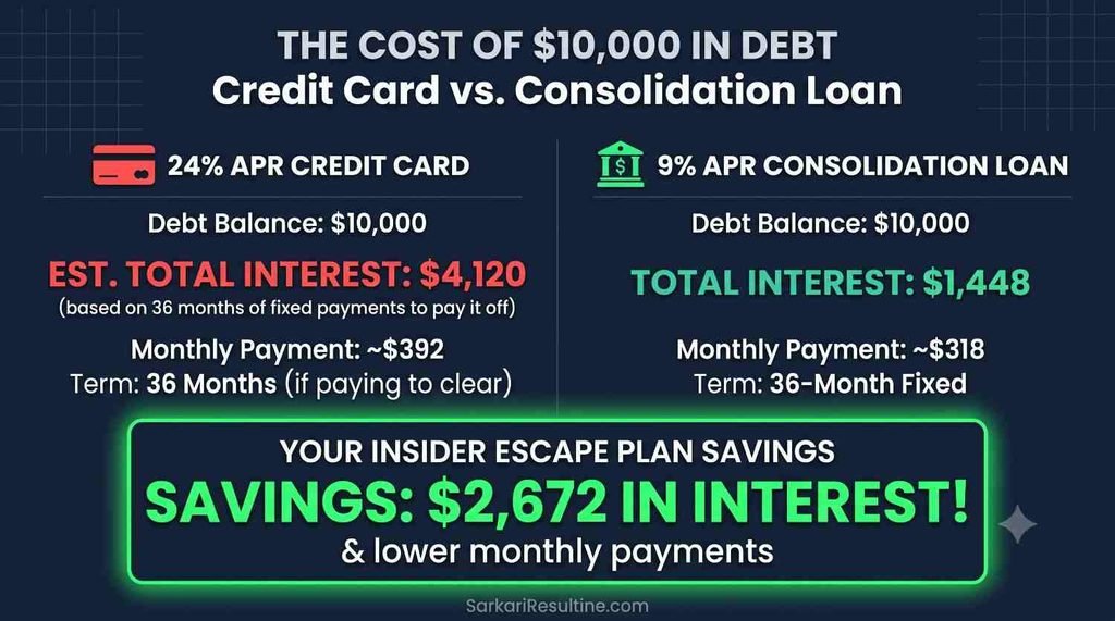 best debt relief programs 2026 interest comparison chart