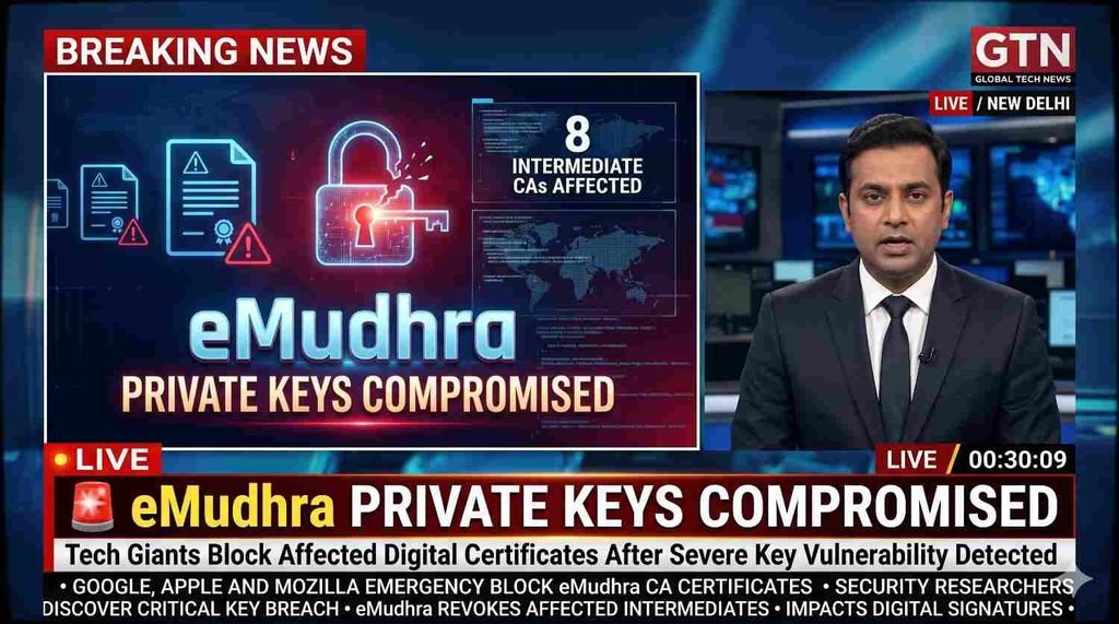 eMudhra Private Keys Compromised