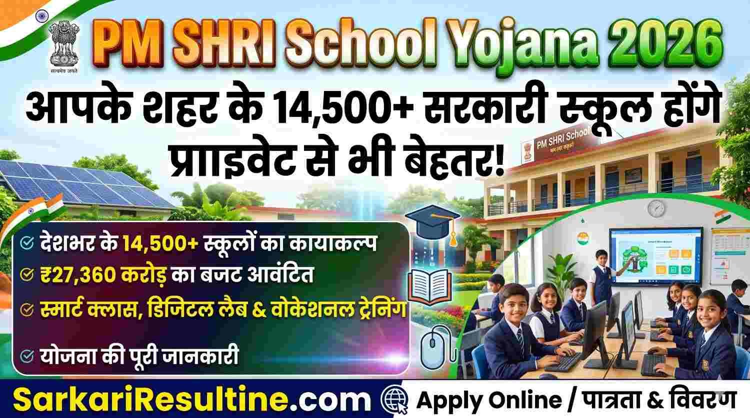 PM SHRI School Yojana 2026